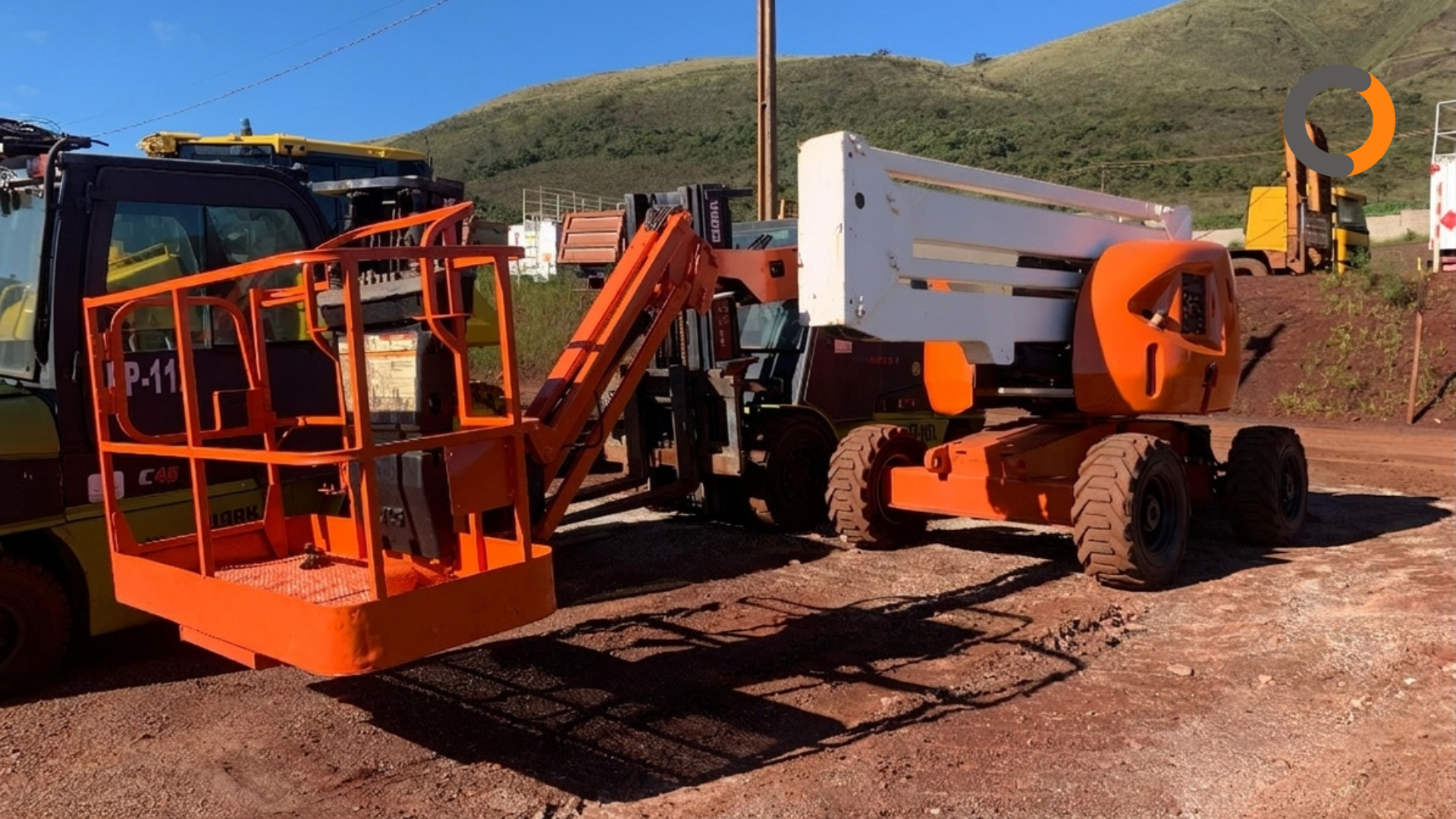 PLATAFORMA - máquina pesada